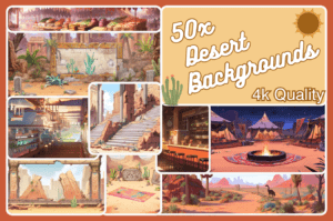 Desert Background Zoom Background