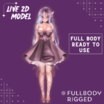 Butterfly live2d vtuber model