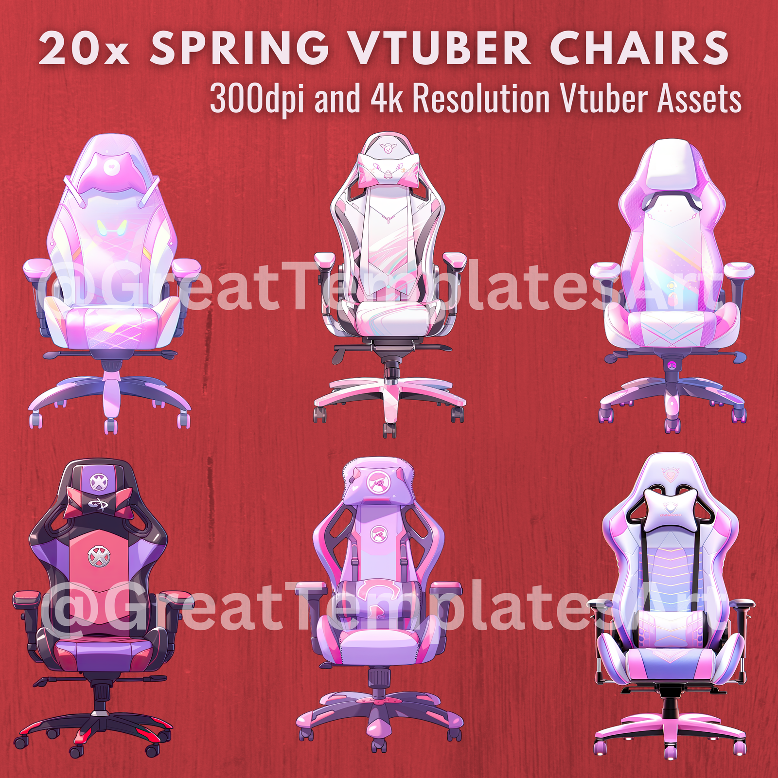 Spring Gaming Chair Animations Background