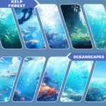 Underwater Background Digital Background