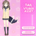 Live2d Vtuber Fox Tail