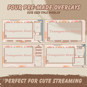 Brown Bear Twitch overlay stream package
