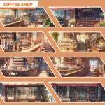 Coffee Twitch Zoom background Virtual Background