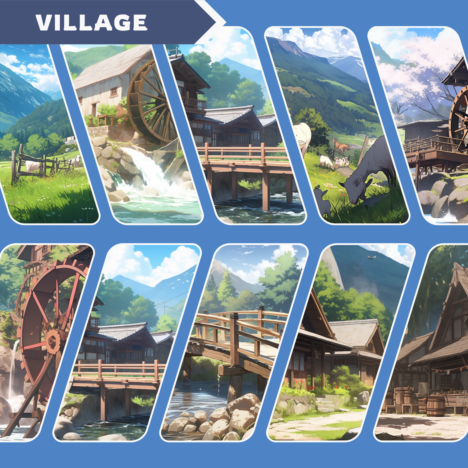 Mountain Background Twitch Background