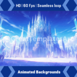 Magical Winter Animated Background