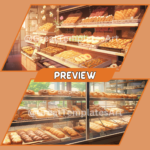 Bakery Background Digital background