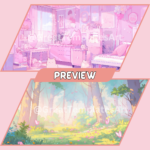 Pastel Background Vtuber background