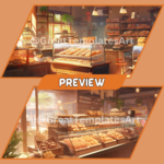 Bakery Background Digital background