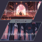 Gothic Background Digital Background