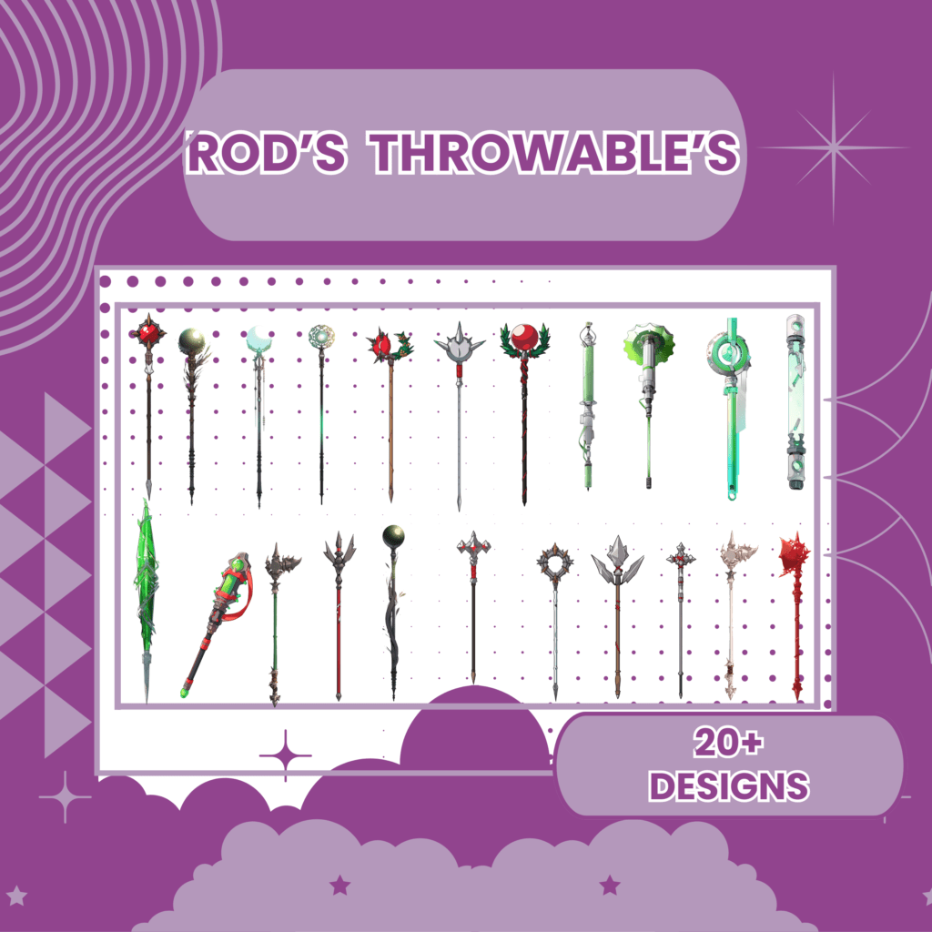 Rod Throwable Stream asset