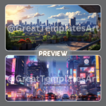 Urban Background Twitch Background