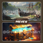 Pirate Background Stream Background