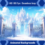 Magical Winter Animated Background