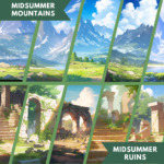 Mid Summer Chair Animations Background