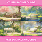 2dLive Fluffy vtuber tails