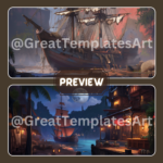 Pirate Background Stream Background