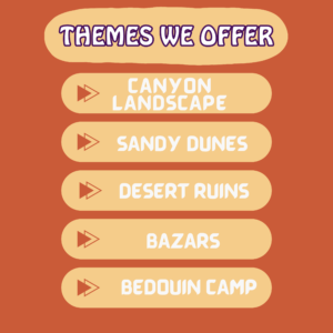 Desert Background Zoom Background