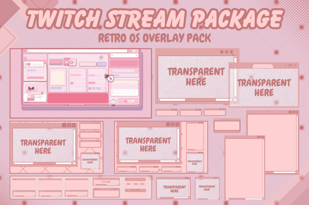 Lofi Animated Twitch Overlay