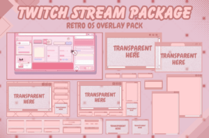 Lofi Animated Twitch Overlay