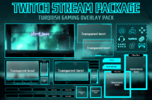 Streamer Gaming Twitch Package