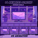 MidNight Animated Stream Overlay