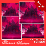 Animated Horror Twitch Screens