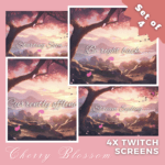 Cherry Blossom Animated Screens