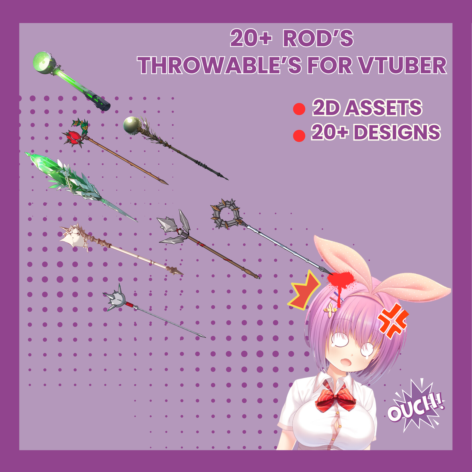 Rod Throwable Stream asset