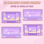 Animated Retro Stream Overlay