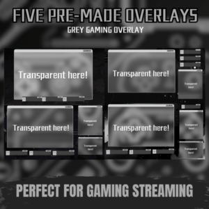 Twitch overlay Gaming Streamer