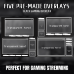 Streamer Overlay Gaming Package