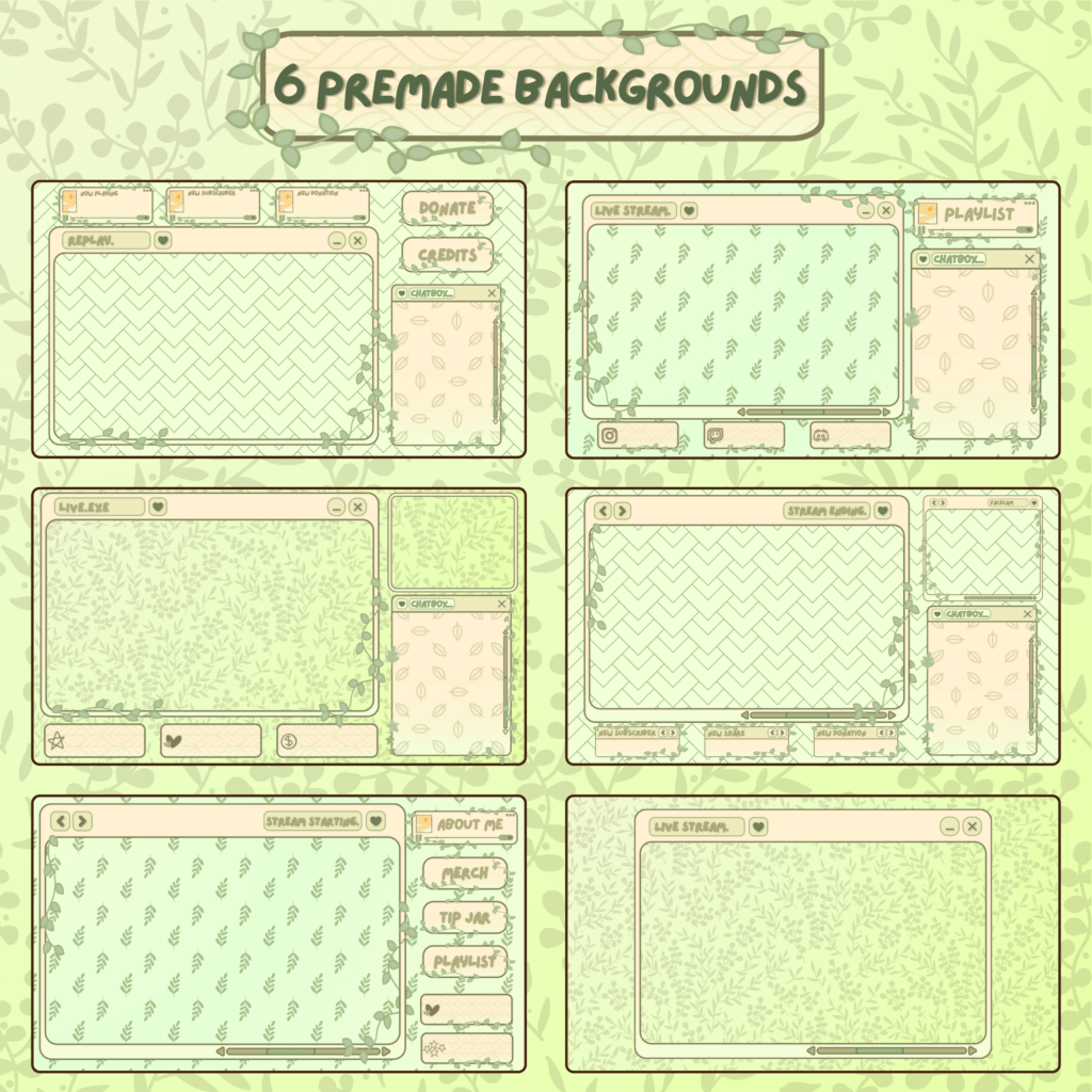 Green Foliage stream package