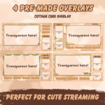 Cottage Core Stream overlay