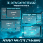 Animated Star Stream Overlay