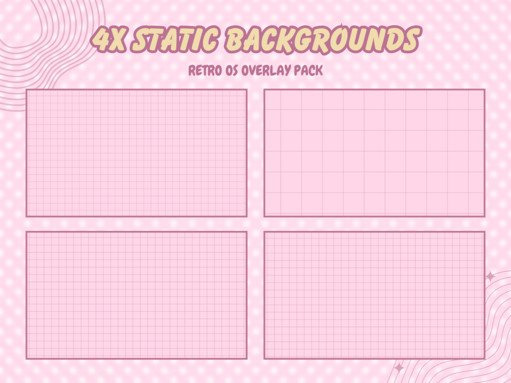 Animated Retro Stream Overlay