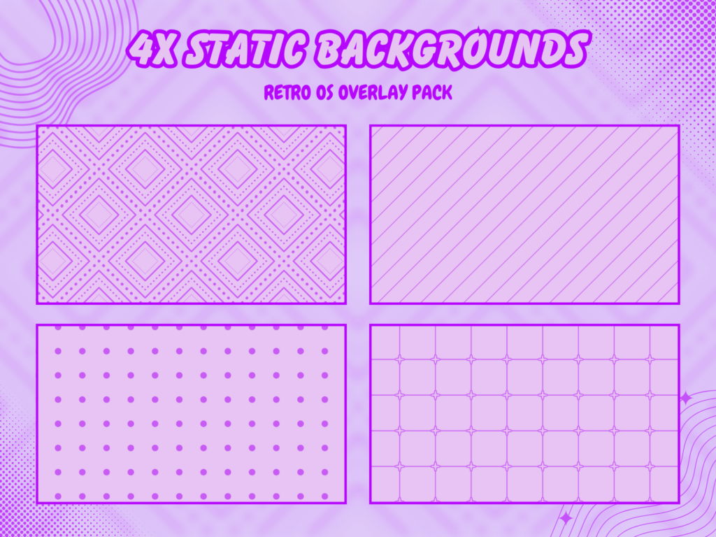 Aesthetic Animated Twitch Overlay
