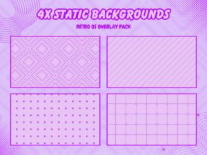Aesthetic Animated Twitch Overlay
