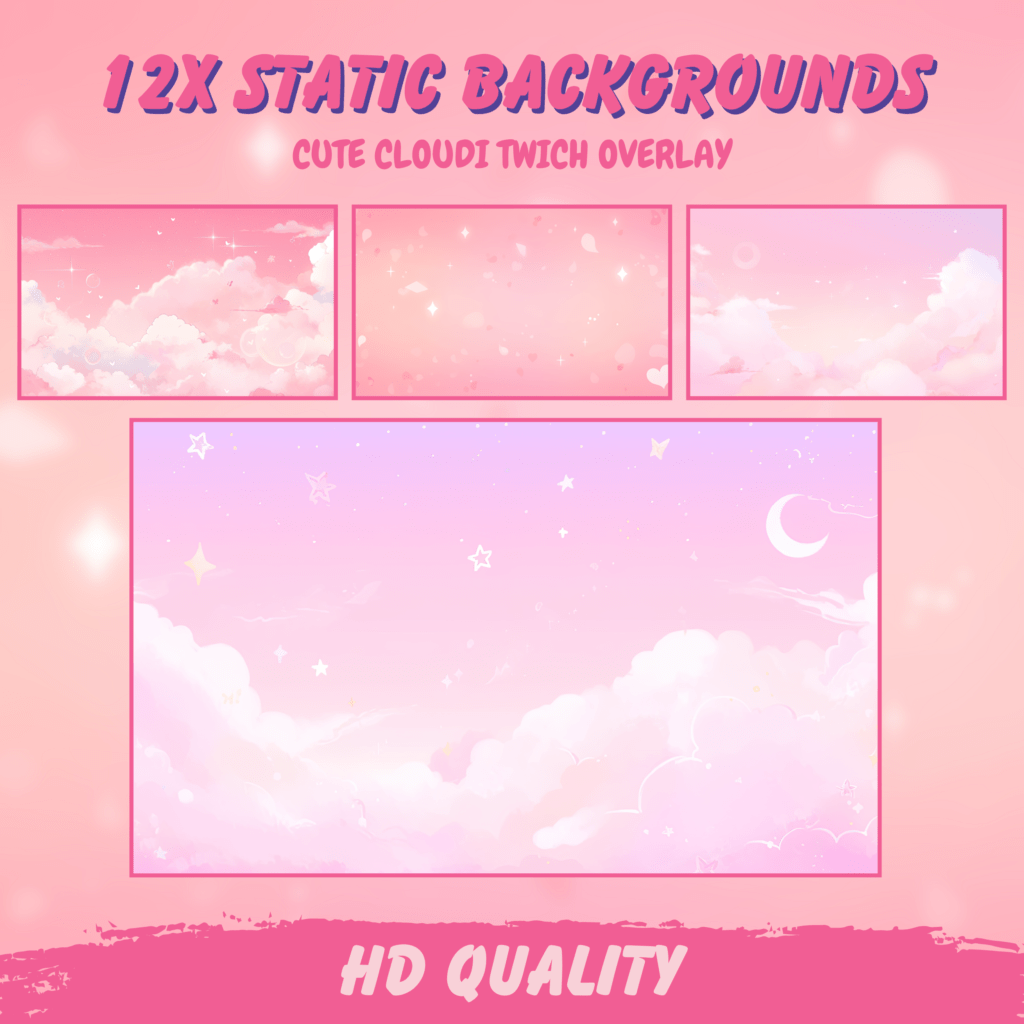 Lofi Animated Streaming Overlay