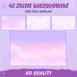 Cozy Purple Stream Overlay