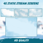 Winter Stream Twitch Overlay