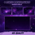 MidNight Animated Stream OverlayMidNight Animated Stream Overlay