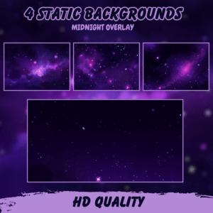 MidNight Animated Stream Overlay