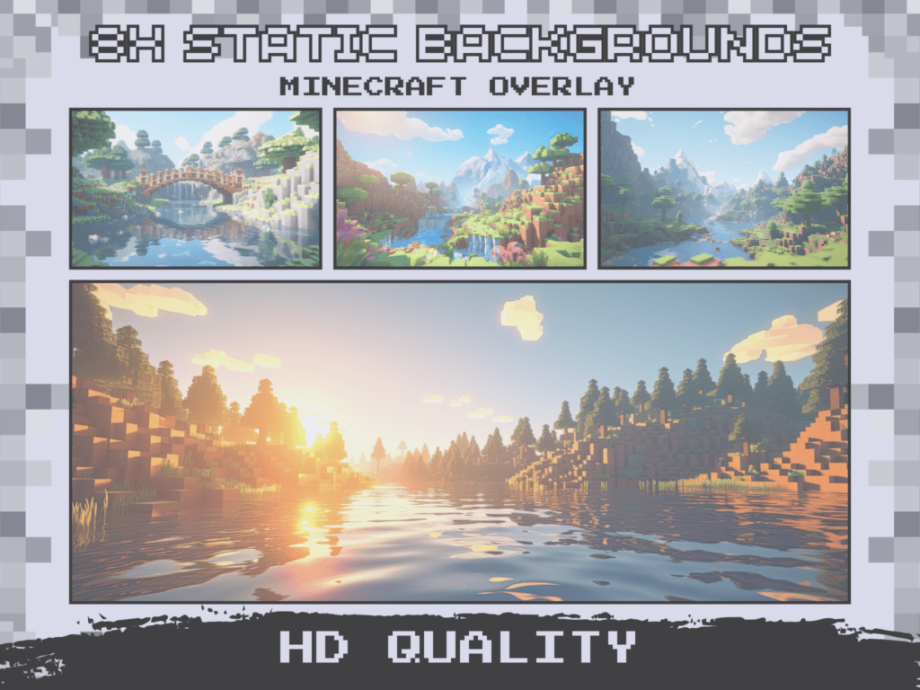 Twitch Stream Gaming Overlay