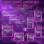 Purple Gaming Stream Overlay