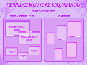 Aesthetic Animated Twitch Overlay