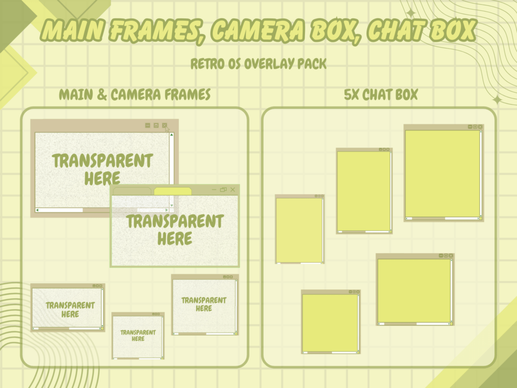 Animated Window Twitch Overlay
