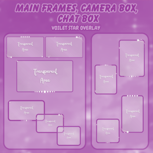 Animated Purple Twitch Overlay