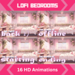 Cute Twitch Animated Bedrooms