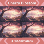 Cherry Blossom Animated Screens