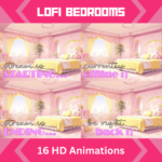 Cute Twitch Animated Bedrooms